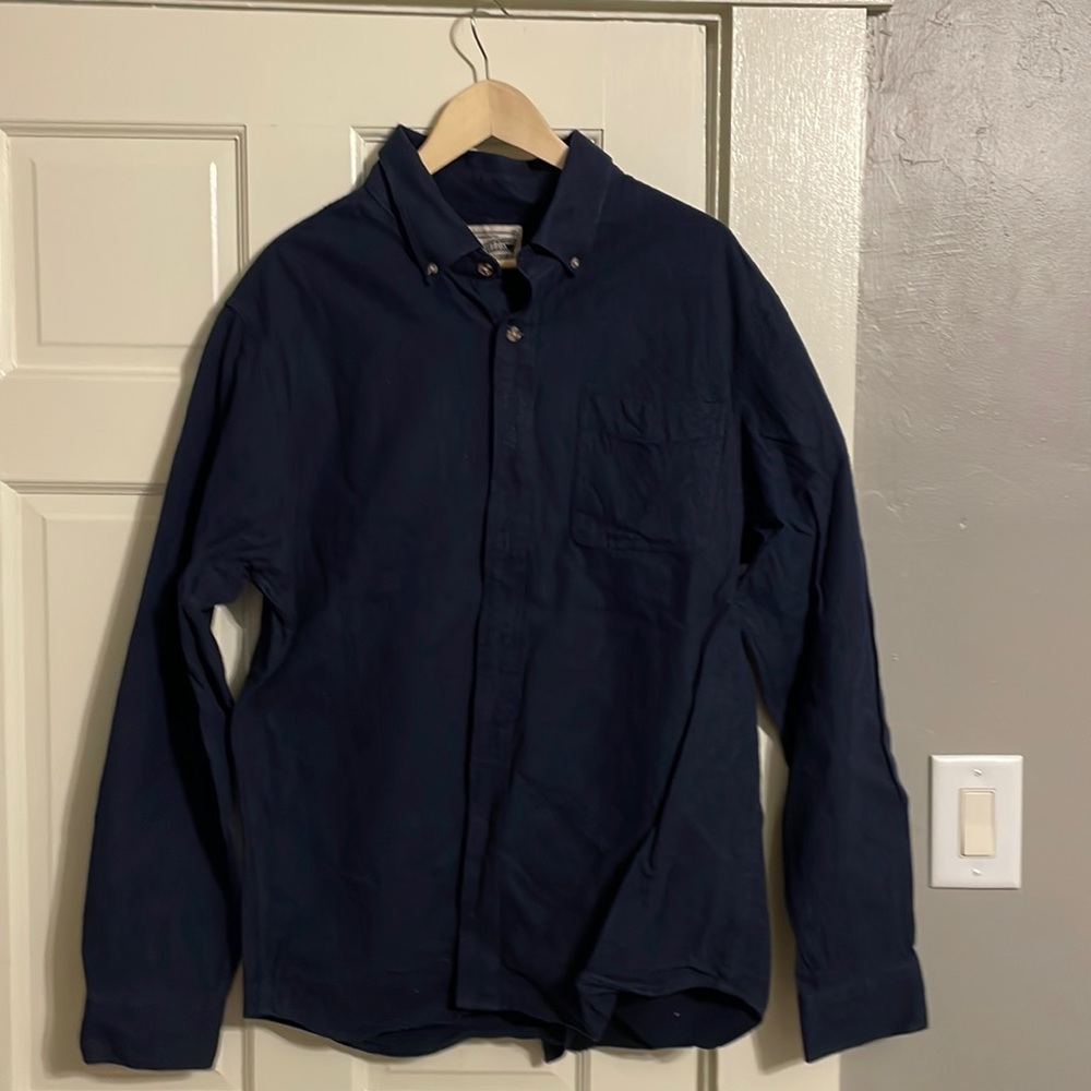 2XL Schottbros navy blue button up